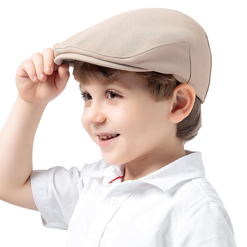Amazon.com: Jastore Kids Vintage Newsboy Cap Toddler Tweed